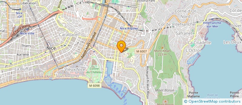 localisation de l'entreprise SABRINA à NICE