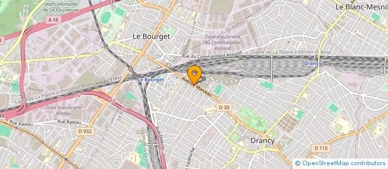localisation de l'entreprise SABRINA COIFF à DRANCY
