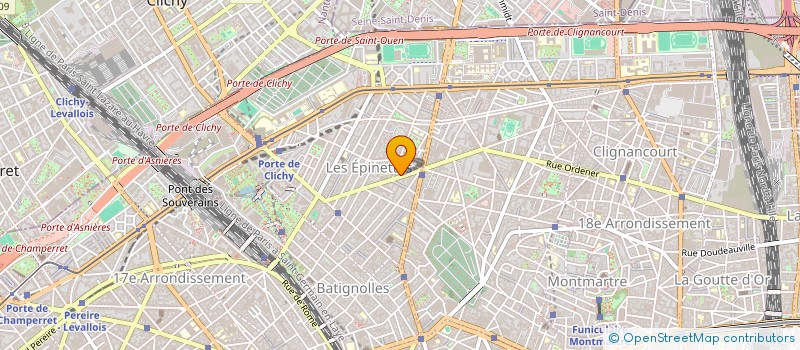 localisation de l'entreprise SABRINA COIFFURE  PARIS