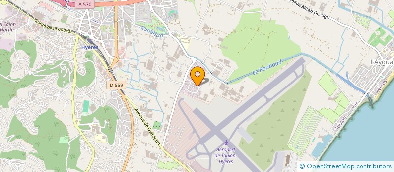 localisation de l'entreprise SABRINA CONCIERGERIE  HYERES