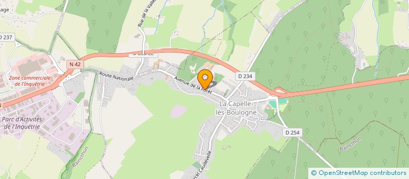 localisation de l'entreprise SABRINA DUFOSSE CONSULTING  LA CAPELLE-LES-BOULOGNE