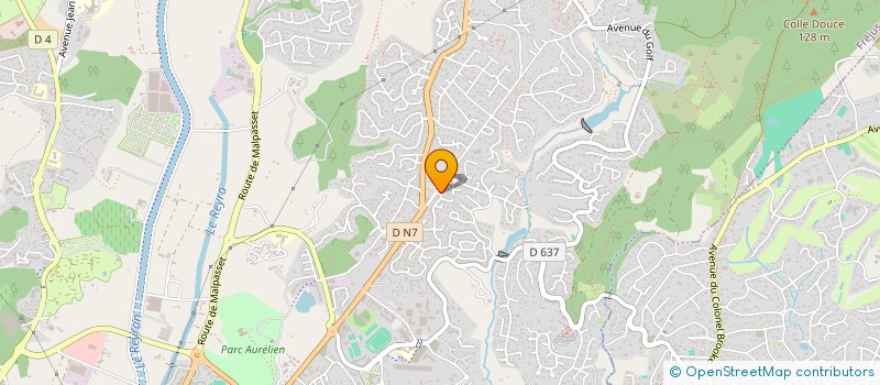 localisation de l'entreprise SABRINA FLORES-WEISS à FREJUS