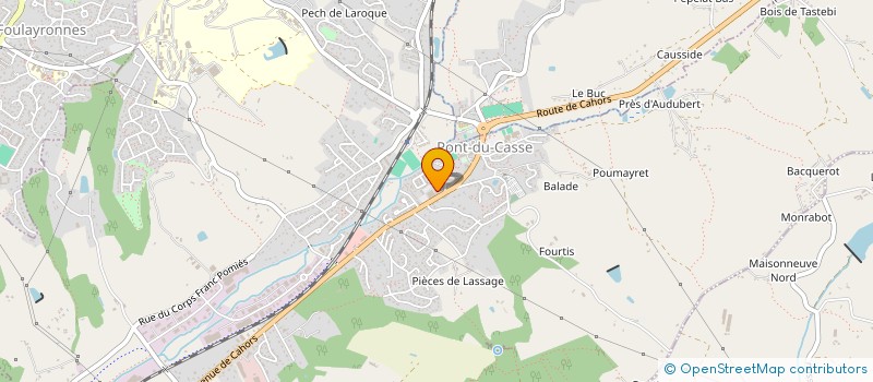 localisation de l'entreprise SABRINA LODETTI à PONT-DU-CASSE