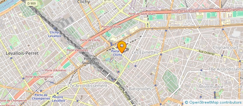 localisation de l'entreprise SABRINA LUDMILLA* à PARIS