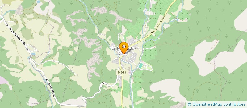 localisation de l'entreprise SABRINA OSMANI EURL  LA MOTTE-DU-CAIRE