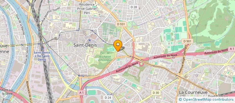 localisation de l'entreprise SABRINA Y.F.F à SAINT-DENIS