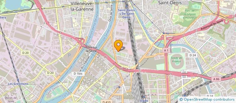 localisation de l'entreprise SABRINADH à SAINT-DENIS