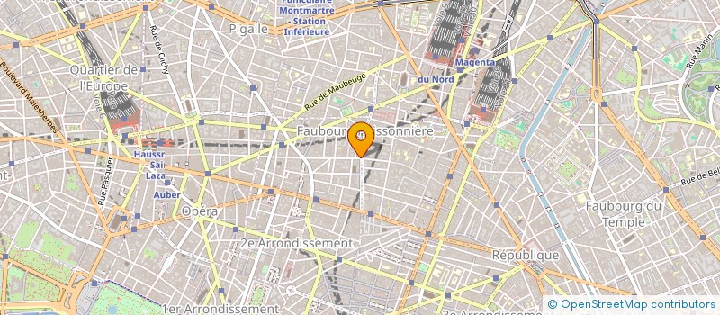 localisation de l'entreprise SABRINE à PARIS