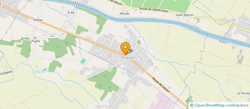 localisation de l'entreprise SABRINE ESTHETIC à ORGUEIL