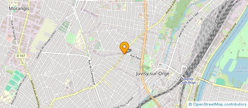 localisation de l'entreprise SABRINE PIZZA à JUVISY-SUR-ORGE