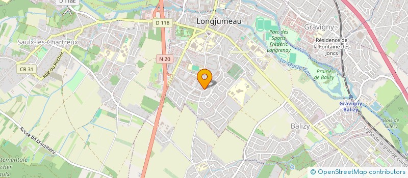 localisation de l'entreprise SABRINE SMART CONNECT&TRAVEL à LONGJUMEAU