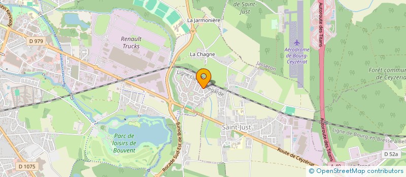 localisation de l'entreprise SABRINGUE à BOURG-EN-BRESSE