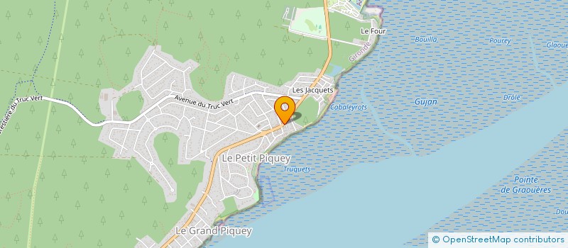 localisation de l'entreprise SABRIPHIL à LEGE-CAP-FERRET