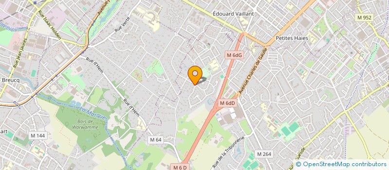 localisation de l'entreprise SABRUIMMO  HEM