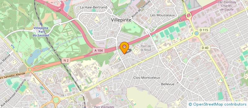 localisation de l'entreprise SABRY LIES à VILLEPINTE