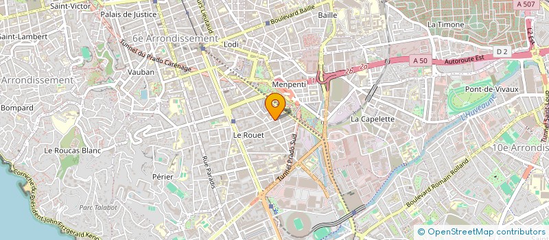 localisation de l'entreprise SABSAD à MARSEILLE