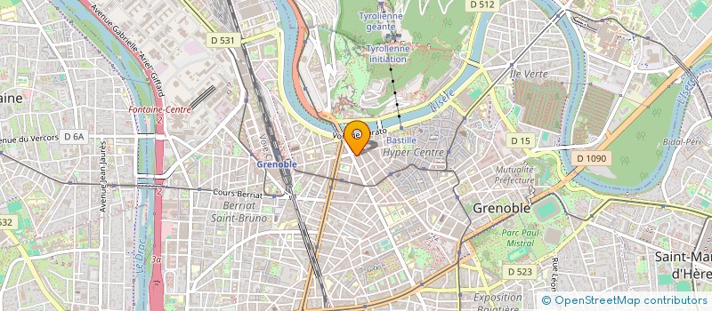 localisation de l'entreprise SABY  GRENOBLE