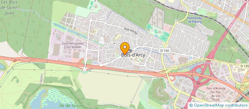 localisation de l'entreprise SABY ONE'S à BOIS-D'ARCY