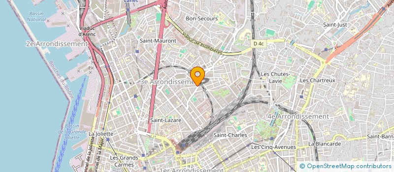 localisation de l'entreprise SABZI à MARSEILLE