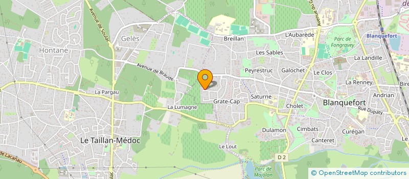 localisation de l'entreprise SAC A MALICE à BLANQUEFORT
