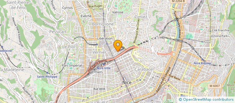 localisation de l'entreprise SAC ECO à NICE