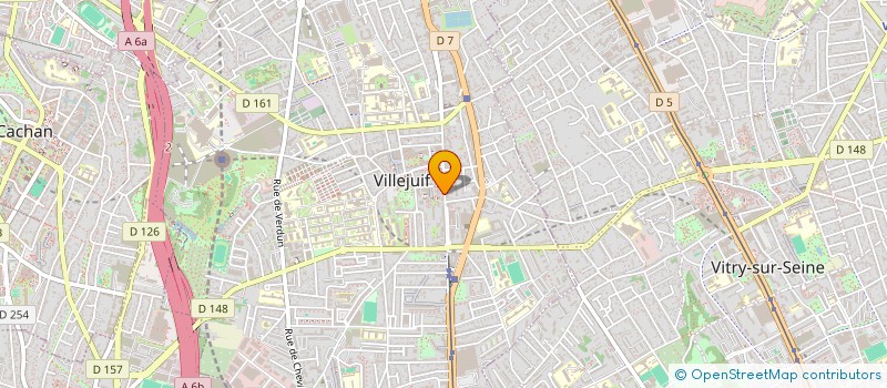 localisation de l'entreprise SAC SHOP à VILLEJUIF