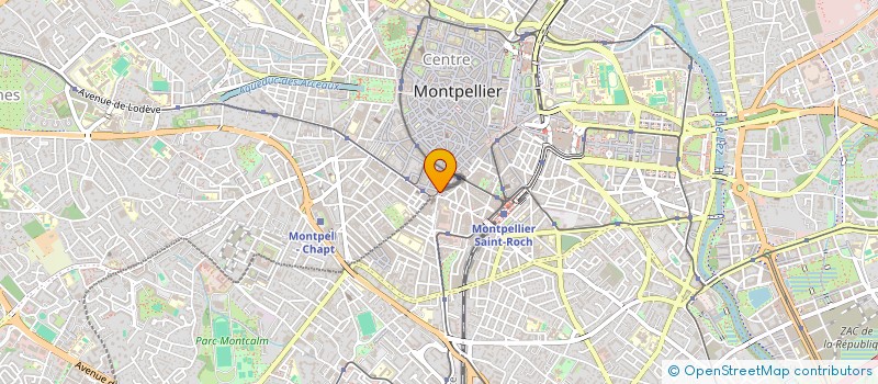 localisation de l'entreprise SACA IMMO à MONTPELLIER