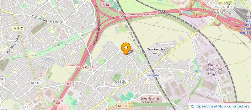 localisation de l'entreprise SACADY à LESQUIN