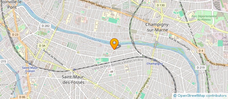 localisation de l'entreprise SACAIM INV à SAINT-MAUR-DES-FOSSES