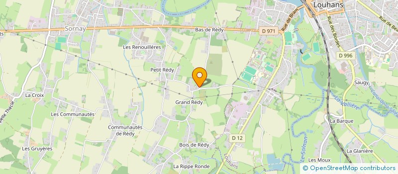 localisation de l'entreprise SACANADA  SORNAY