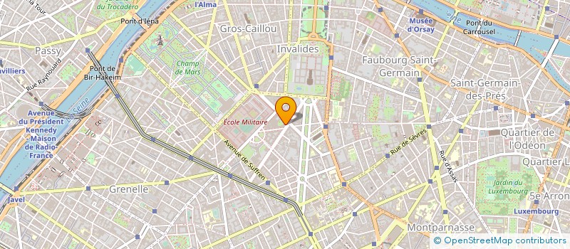 localisation de l'entreprise SACAS-CFDT  PARIS