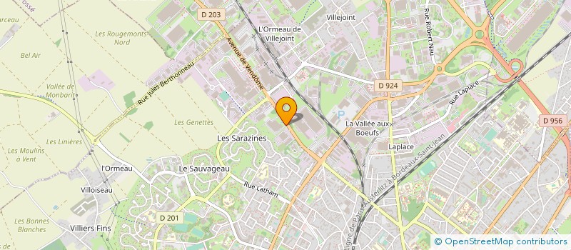 localisation de l'entreprise SACCAP à BLOIS
