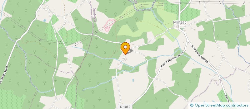 localisation de l'entreprise SACCG  MINZAC