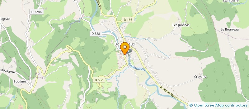 localisation de l'entreprise SACCHAROMYCES  BOURDEAUX