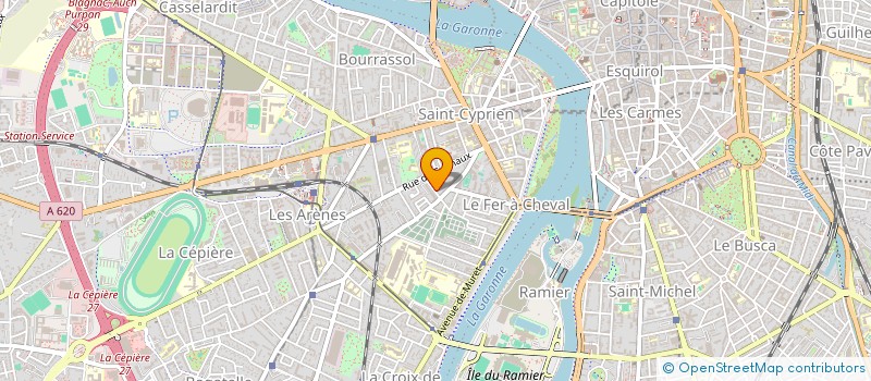 localisation de l'entreprise SACCO à TOULOUSE