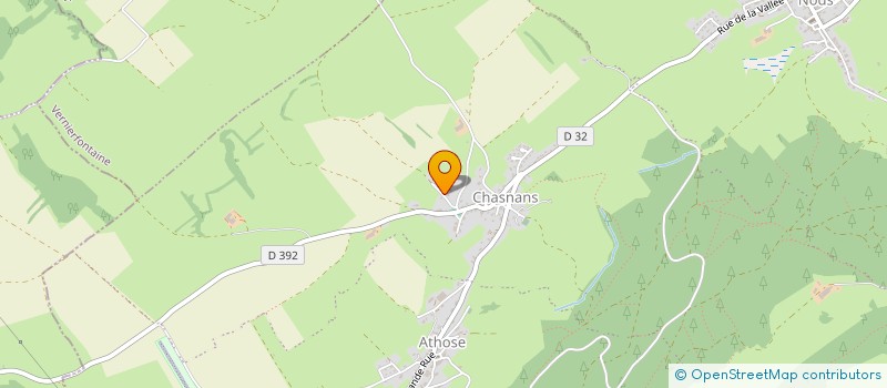 localisation de l'entreprise SACCOMANI TRANS FORET  LES PREMIERS SAPINS