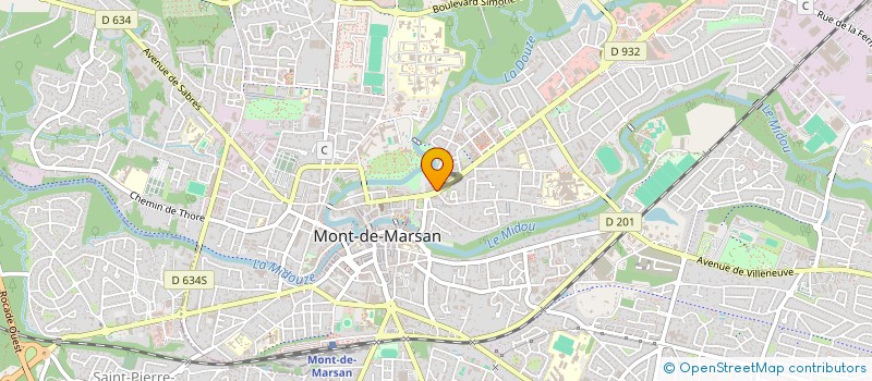 localisation de l'entreprise SACEDI  TARTAS