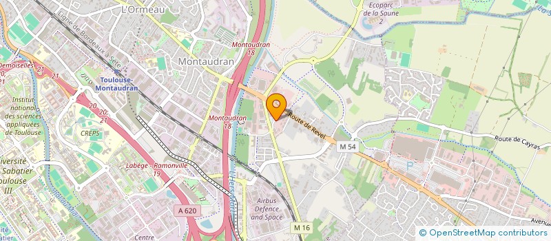 localisation de l'entreprise SACEO à TOULOUSE
