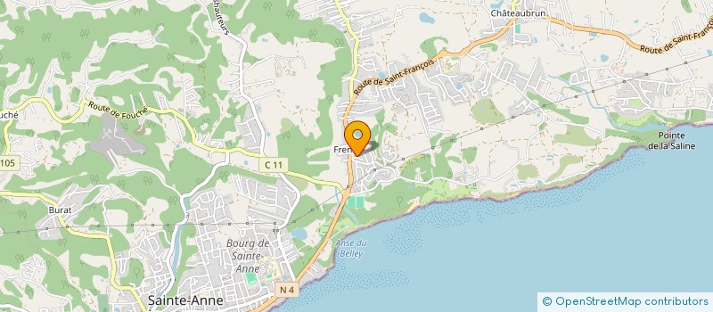localisation de l'entreprise SACEP à SAINTE-ANNE