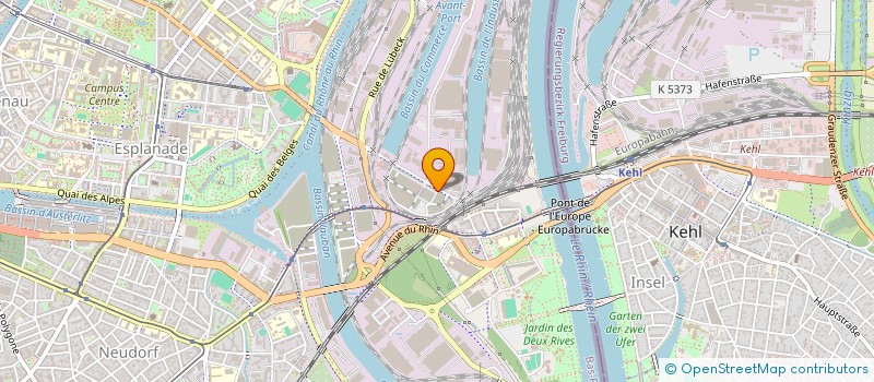 localisation de l'entreprise SACER à STRASBOURG