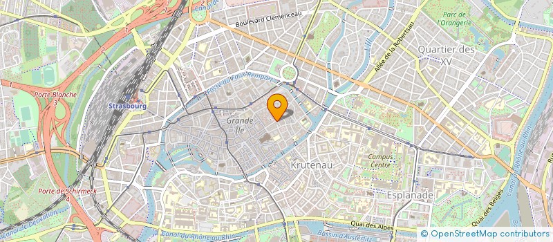 localisation de l'entreprise SACERDOCE LDT à STRASBOURG