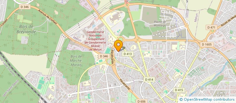 localisation de l'entreprise SACERDOCE ROYAL DU MINISTERE DE LA PUISSANCE DE L'EVANGILE à MELUN