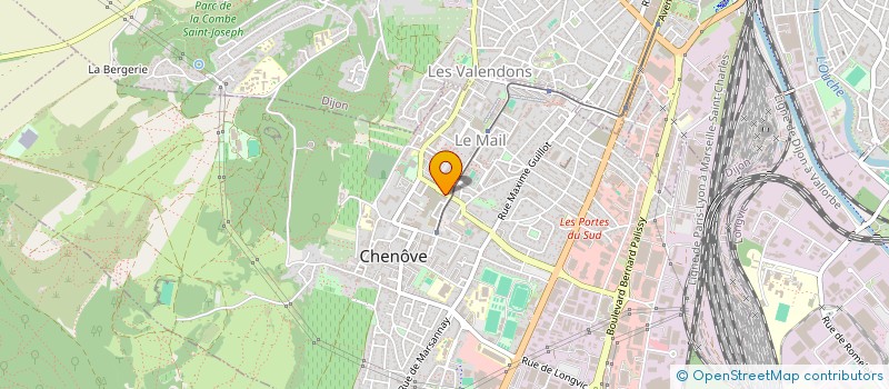 localisation de l'entreprise SACHA à CHENOVE