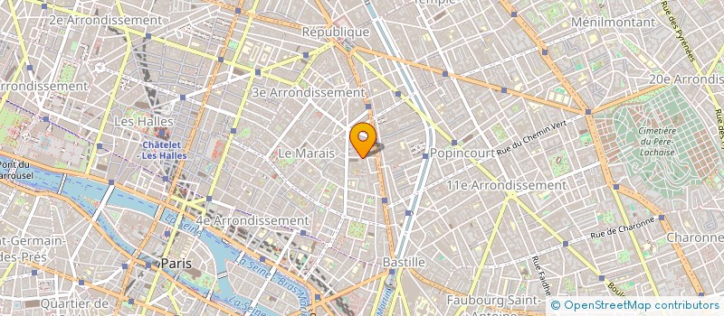 localisation de l'entreprise SACHA  PARIS