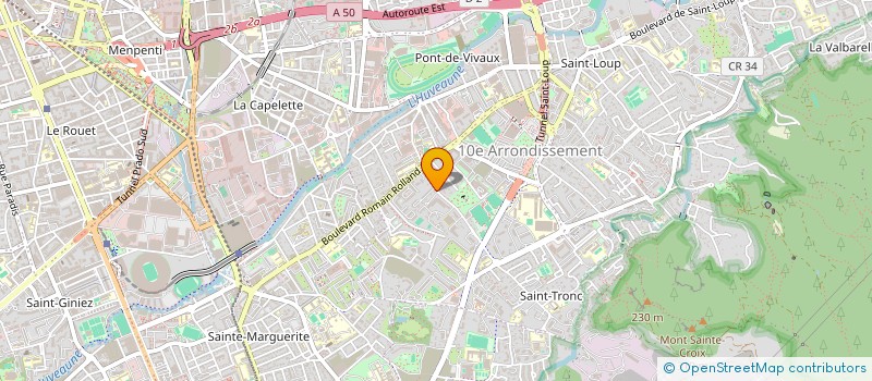 localisation de l'entreprise SACHA à MARSEILLE