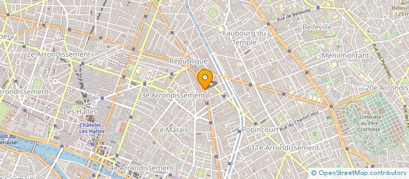 localisation de l'entreprise SACHA  PARIS