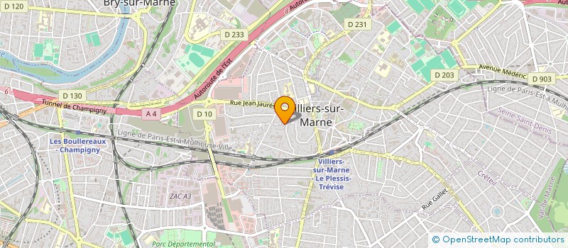 localisation de l'entreprise SACHA  VILLIERS-SUR-MARNE