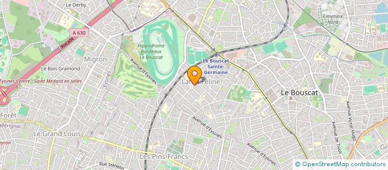 localisation de l'entreprise SACHA  LE BOUSCAT