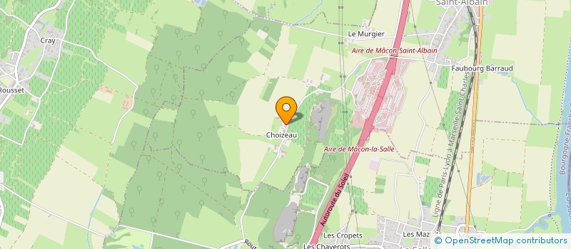 localisation de l'entreprise SACHA  SAINT-ALBAIN