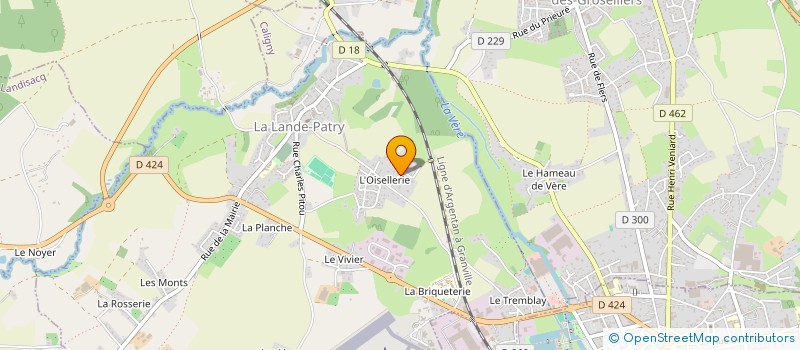 localisation de l'entreprise SACHA à LA LANDE-PATRY